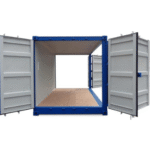 Contenedor de 20 Pies Doble Puerta y Puerta Lateral