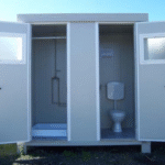 Contenedor sanitario (WC y cuarto de baño )